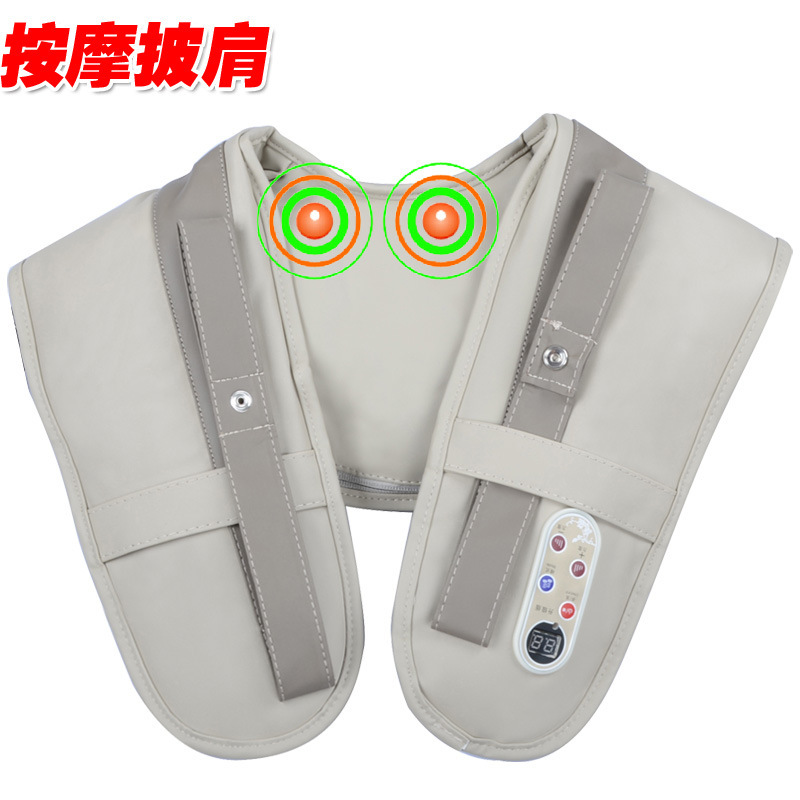 廠傢批發震動大力按摩披肩 頸肩按摩器 腰椎背部披肩按摩器批發工廠,批發,進口,代購
