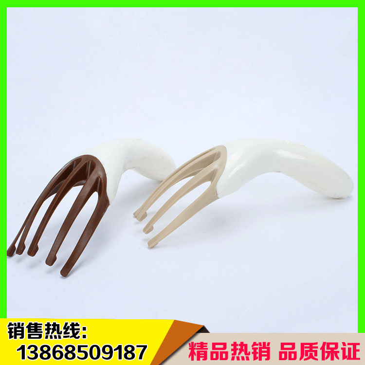 新款五爪按摩器多功能電池usb按摩機舒緩疲勞頭部塑料迷你按摩器工廠,批發,進口,代購