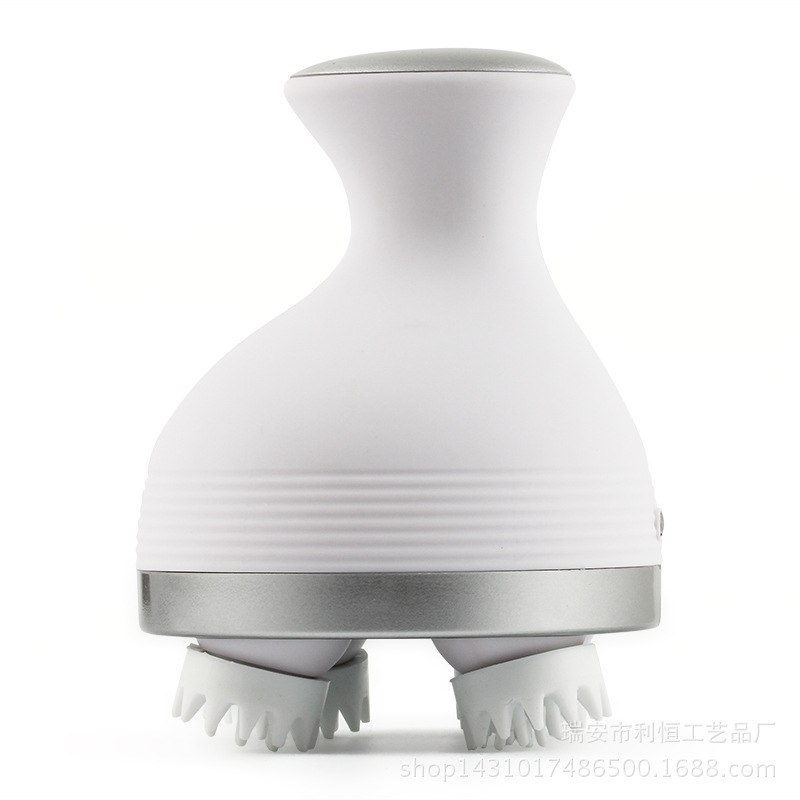 熱銷新款頭部按摩器 充電防水電動頭皮按摩器 腦部按摩保健機器工廠,批發,進口,代購