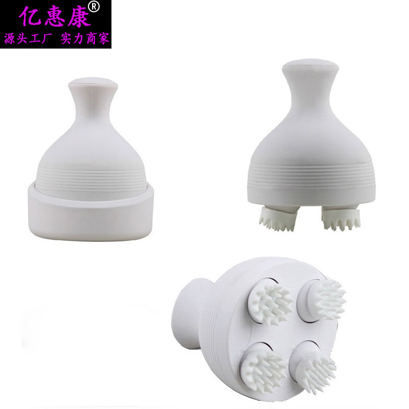 電動頭部按摩器 頭皮按摩機洗頭防水腦輕松頭頂腦部按摩機按摩器工廠,批發,進口,代購