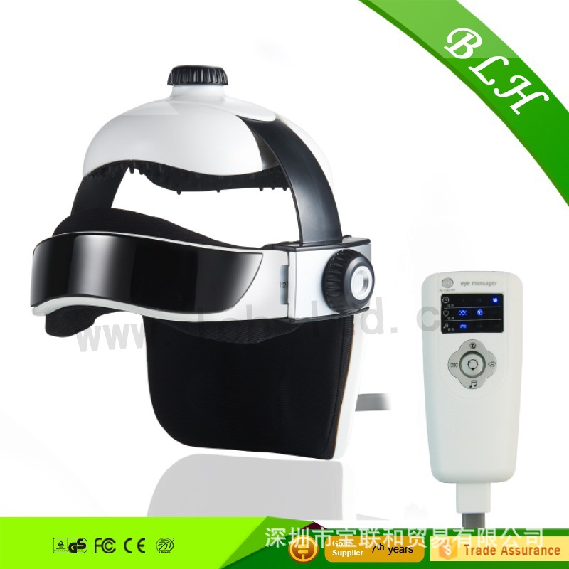 工廠可定製電動氣壓頭部腦部眼部按摩器工廠,批發,進口,代購