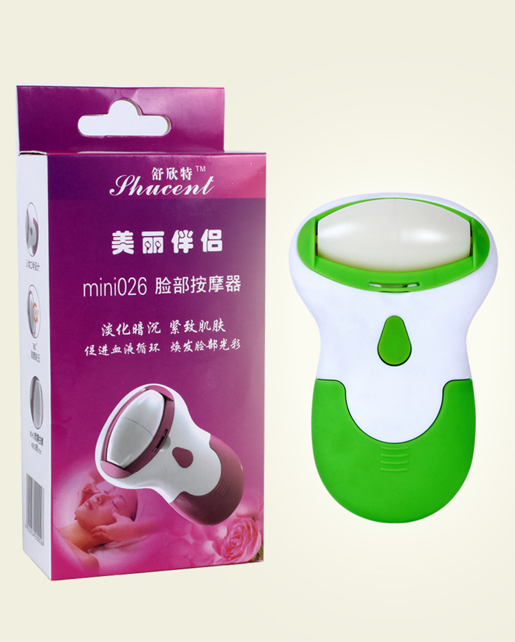 按摩器材批發3d塑料臉部按摩器 迷你瘦臉滾輪臉部按摩器 品質保證批發・進口・工廠・代買・代購