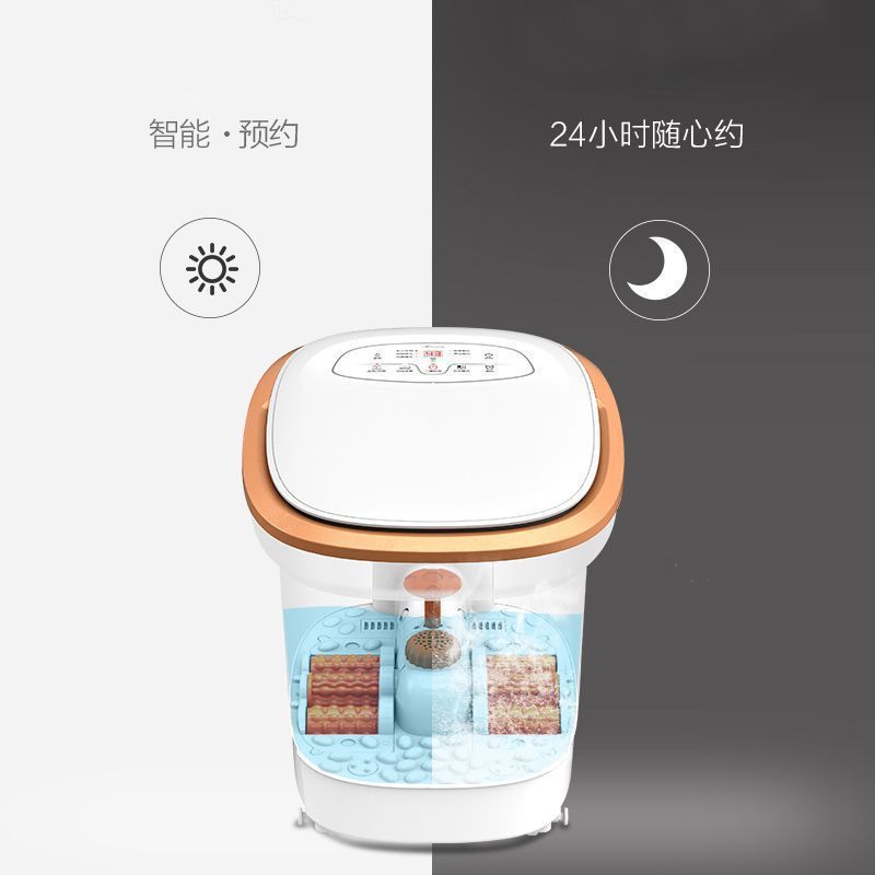 美承Q3智能足浴盆全自動按摩加熱泡腳桶電動恒溫足浴器深桶洗腳盆工廠,批發,進口,代購