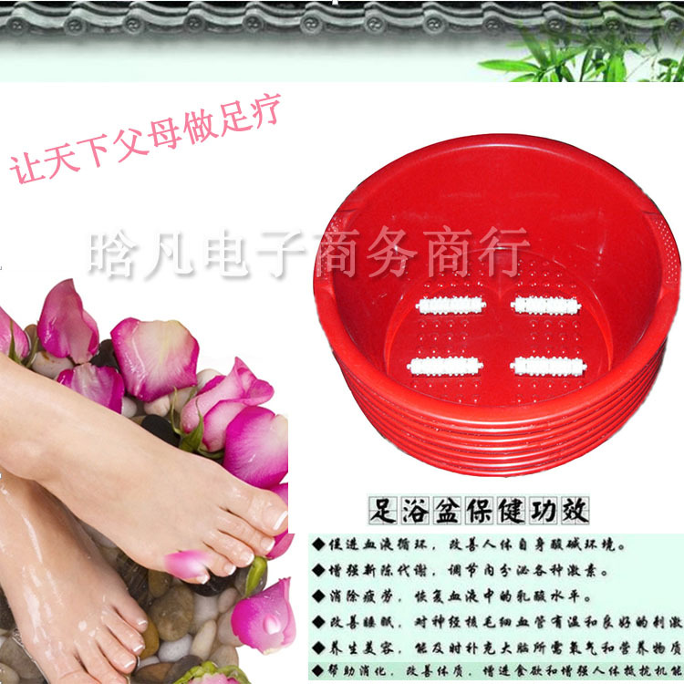 塑料泡腳盆 足浴盆批發 廠傢直銷 帶輪泡腳盆 有輪泡腳盆廠傢批發工廠,批發,進口,代購