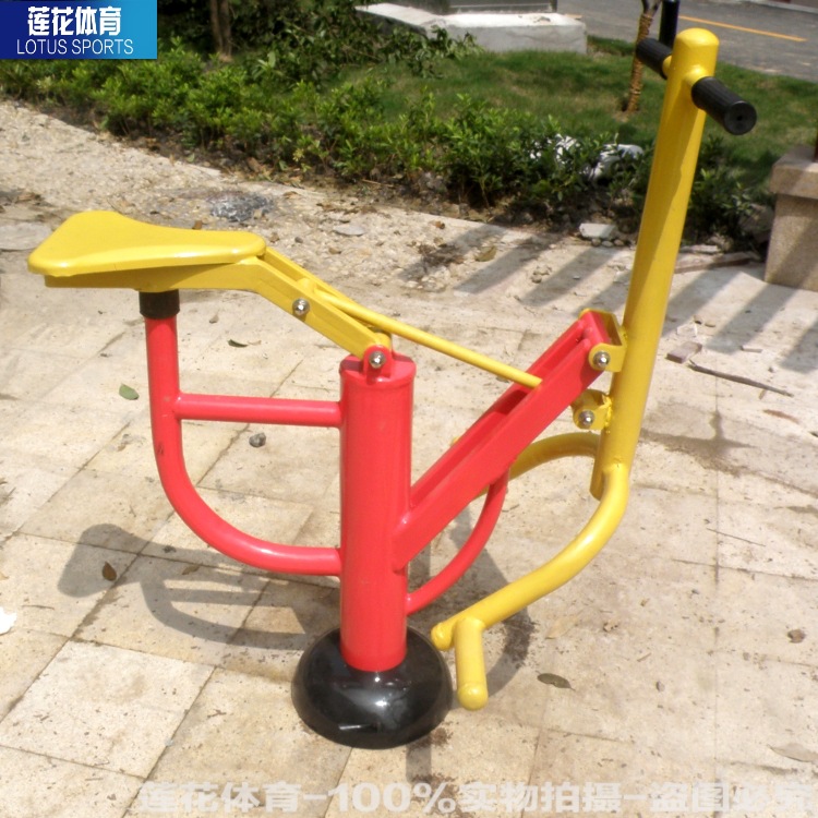 新國標 J-1016地埋式單人健騎機/騎馬機 小區廣場健身路徑工廠,批發,進口,代購