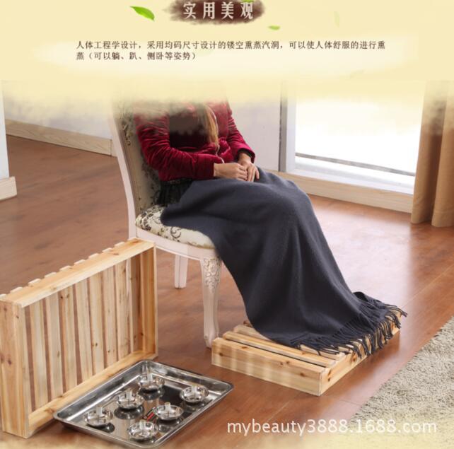 艾灸盒木製大號傢用原創艾灸床足灸宮寒坐灸婦科腰背腹腿艾灸機器工廠,批發,進口,代購