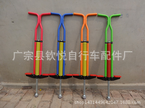 廠傢低價供應娃娃跳 跳跳桿單桿雙桿 帶燈加厚 彈跳器帶燈加厚批發・進口・工廠・代買・代購