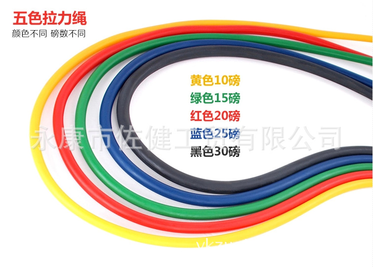 多種顏色爆款拉力繩，resistance band, 11件套乳膠拉力繩套裝工廠,批發,進口,代購