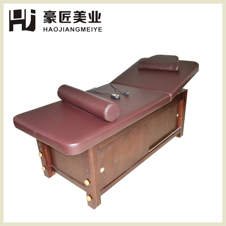 實木打造古典SPA美容床 高檔實木美容床按摩床GL-6632B批發・進口・工廠・代買・代購