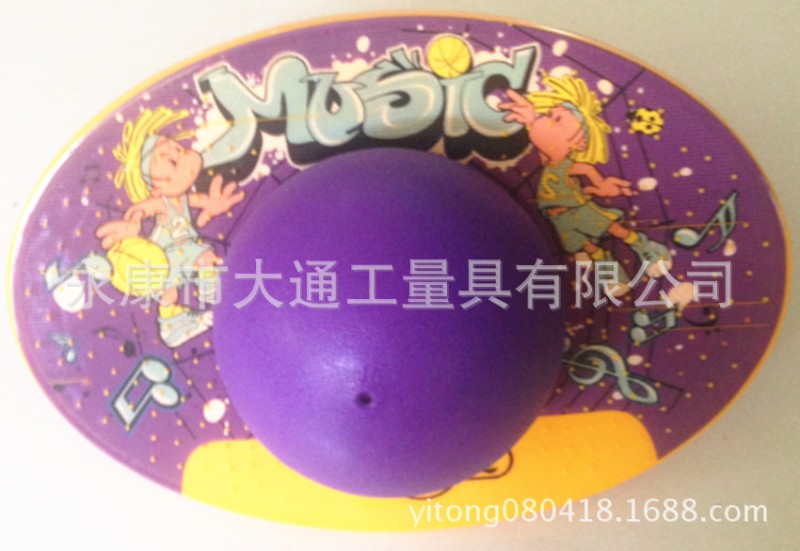 卡通跳跳球 活力舞吧 健身球 PVC充氣玩具球 送光盤 健身跳跳球工廠,批發,進口,代購