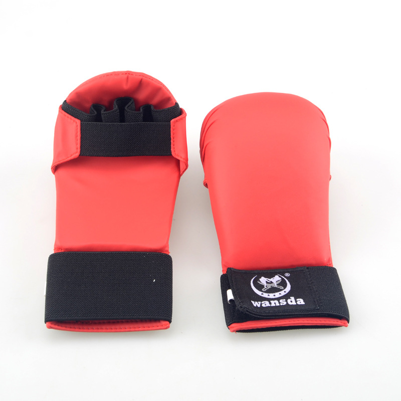 兒童空手道訓練手套拳套護手拳擊手套一雙起批批發・進口・工廠・代買・代購