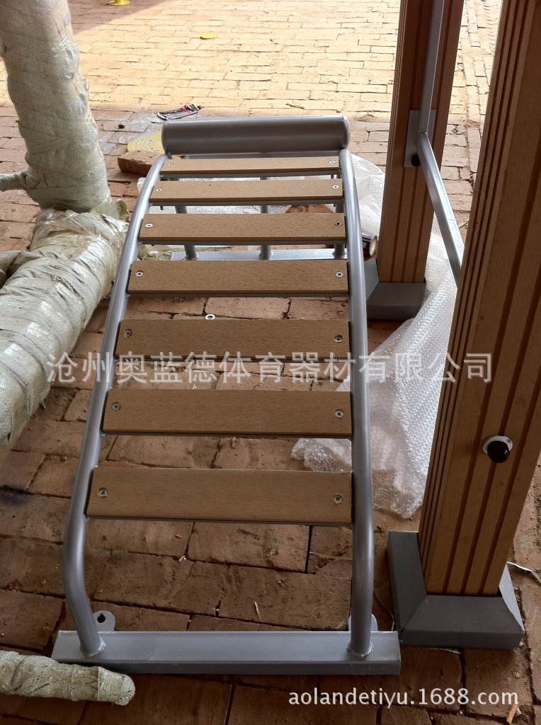 供應奧藍德伸腰背架塑木路徑 兒童滑梯 籃球架 乒乓球臺 路徑批發・進口・工廠・代買・代購