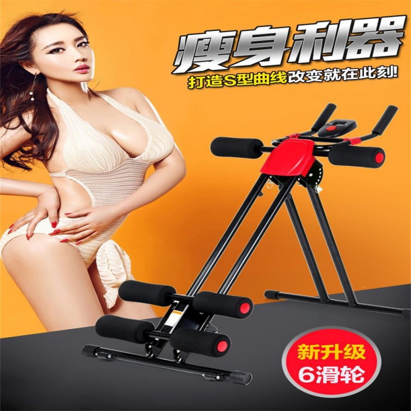 美腰機收腹瘦腰瘦腹健身器材傢用減肚子懶人運動雙桿美腰肌過山車批發・進口・工廠・代買・代購