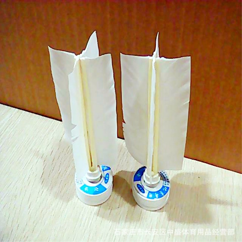 正品毽子毽球雞毛毽 比賽毽球群英牌訓練毽球工廠,批發,進口,代購