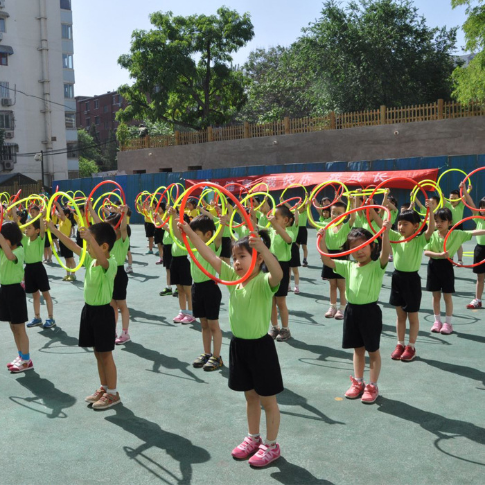 廠傢直銷幼兒園硬管呼拉圈體育器材兒童益智玩具寶寶健身體操圈批發・進口・工廠・代買・代購