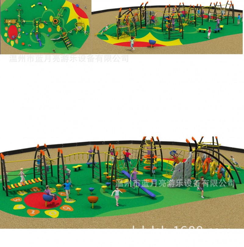 新款幼兒園攀爬架 健身攀登架 兒童室外攀爬體能訓練器材廠傢直銷批發・進口・工廠・代買・代購