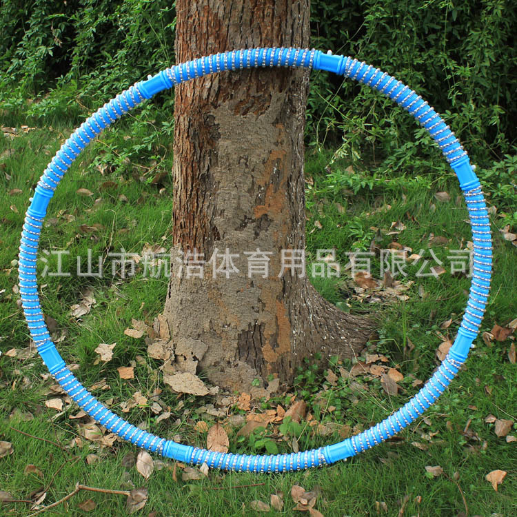 廠傢批發生產塑料健身呼啦圈 8節珠光繩呼啦圈 小型呼啦圈工廠,批發,進口,代購