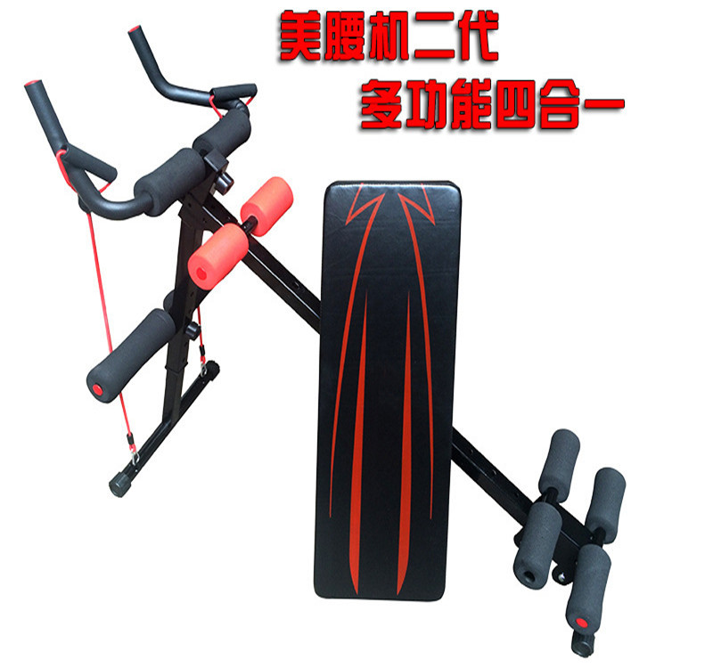 四合一旋轉四代美腰機仰臥板多功能可旋轉式仰臥起坐健身器材直銷批發・進口・工廠・代買・代購