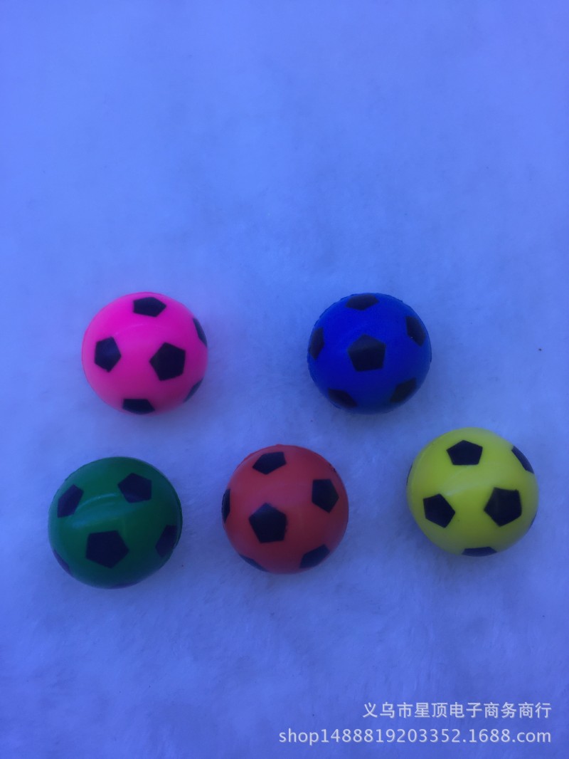 XD15廠傢直銷|彩色足球印刷|新款熱銷兒童玩具彈力跳跳球一元扭蛋批發・進口・工廠・代買・代購