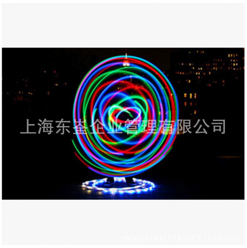 24燈快閃呼啦圈 七彩燈呼啦圈 廠傢供應七彩爆閃燈呼啦圈LED批發・進口・工廠・代買・代購