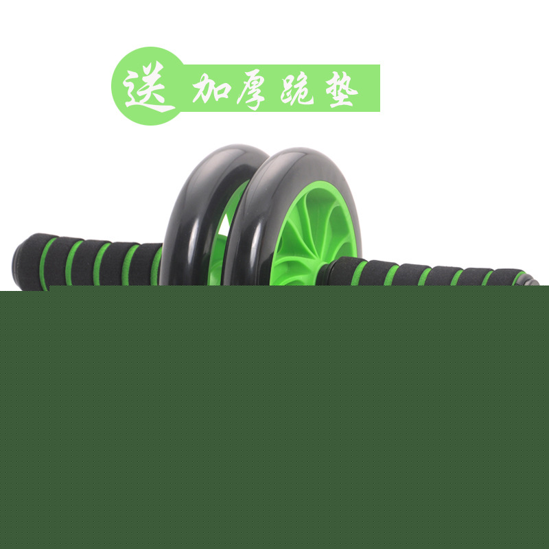 健腹輪雙輪滾輪 腹肌輪俯臥撐輪健身輪運動健身器材傢用大輪批發・進口・工廠・代買・代購