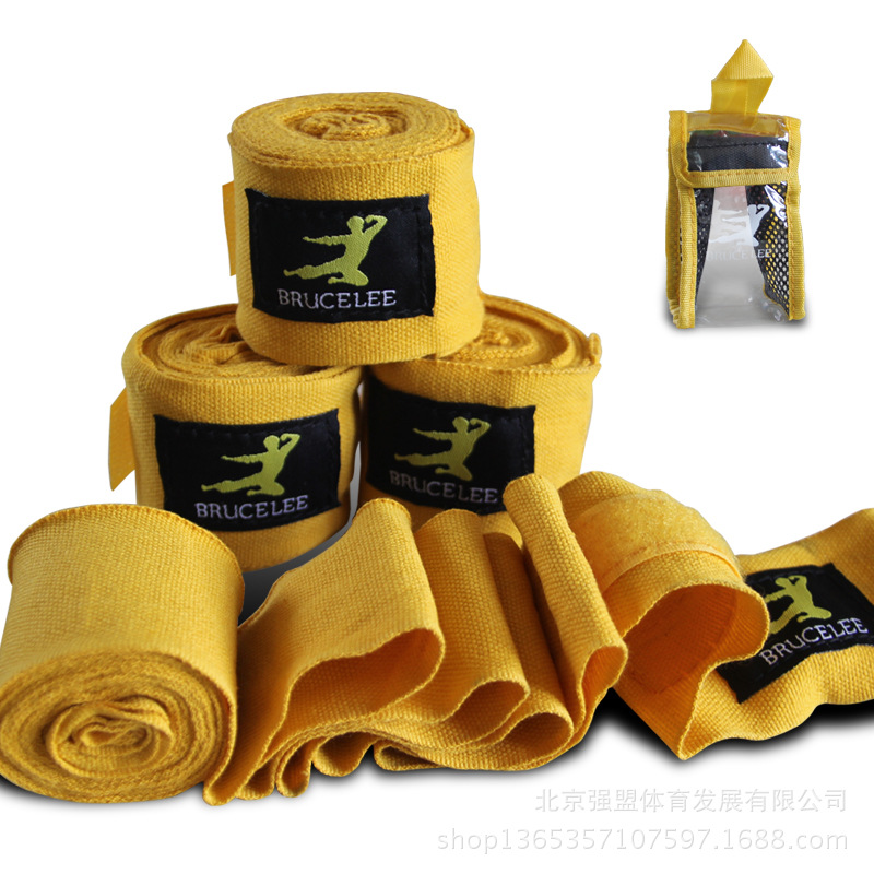 李小龍（BRUCE LEE）純棉彈力拳擊繃帶吸汗拳擊纏手帶護手帶批發・進口・工廠・代買・代購