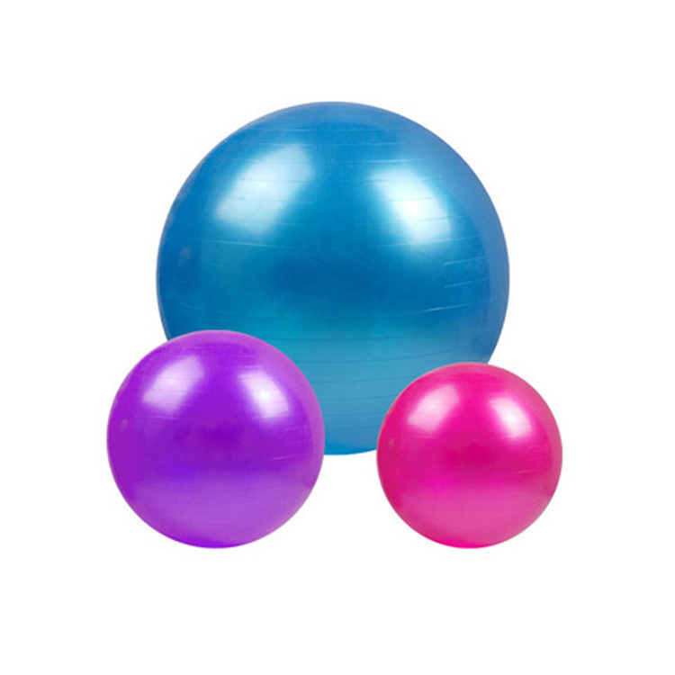 供應加厚防爆光麵瘦身減肥球 健身瑜珈球 紫藍粉等多色正品瑜珈球工廠,批發,進口,代購