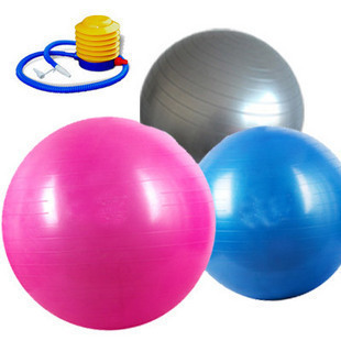 加厚防暴瑜伽球 yoga ball 批發定製瑜珈球 65CM直徑大眾型健身球工廠,批發,進口,代購