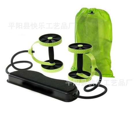 廠傢直銷現貨正品revoflex xtreme雙輪健身器健腹輪拉力器工廠,批發,進口,代購