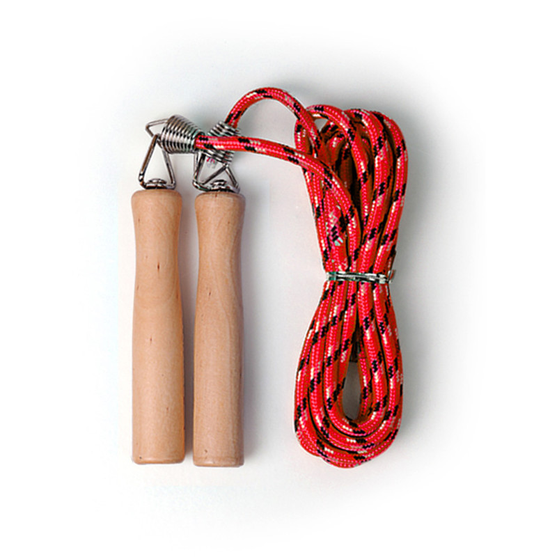 [威瑪斯]：彈簧編織繩 原木柄健身跳繩 跳繩批發批發・進口・工廠・代買・代購