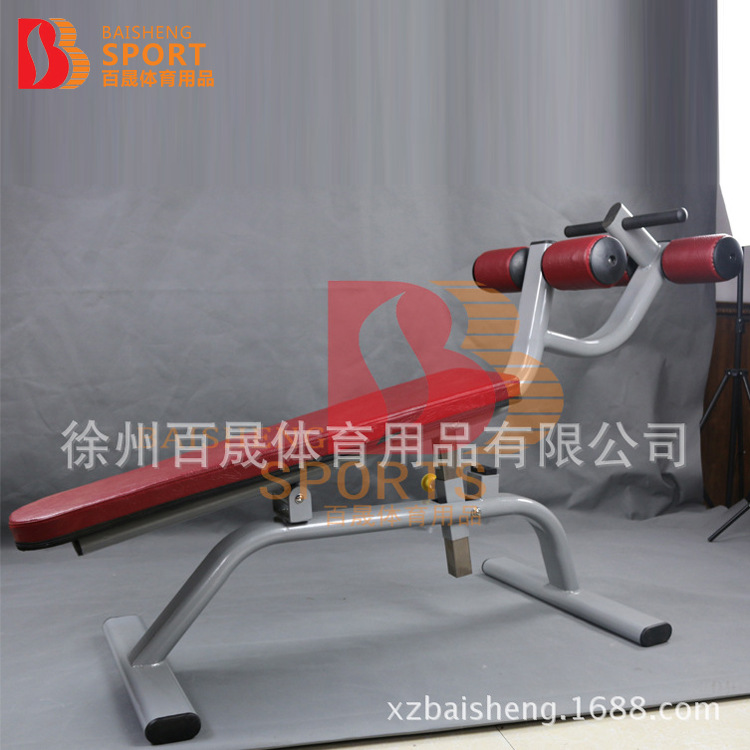 百晟BS-D-3046健身房商用仰臥板啞鈴凳臥推凳飛鳥凳下斜腹肌板工廠,批發,進口,代購