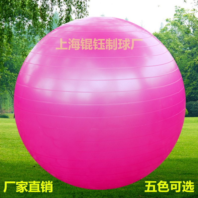 廠傢直銷批發健身瑜伽球加厚防爆pcv環保瑜伽球65cm定做印製logo工廠,批發,進口,代購