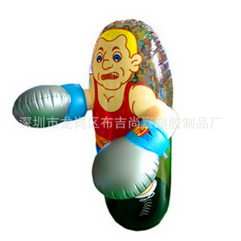PVC充氣不倒翁 健身打擊柱 6P環保無毒 紅色加厚打擊柱 質量可靠批發・進口・工廠・代買・代購