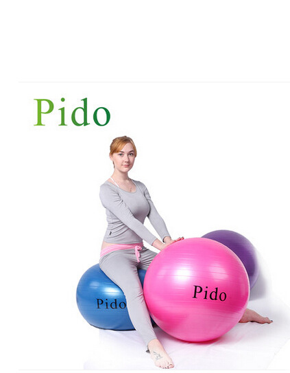 派度Pido防爆pvc瑜伽球65cm加厚平衡運動健身塑形球工廠,批發,進口,代購