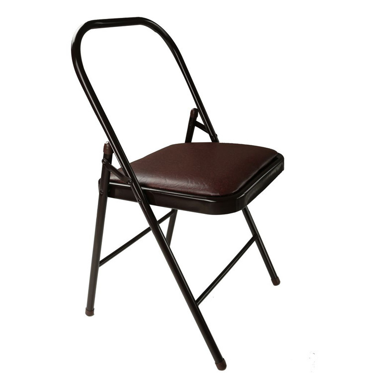 廠傢批發 折疊便攜式全鋼瑜伽椅 瑜伽館專用健身椅 一件代發批發・進口・工廠・代買・代購
