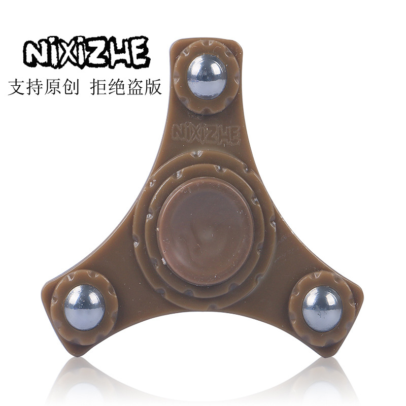 逆襲者新款陀螺玩具減壓指尖陀螺三角廠傢指尖螺旋手指陀螺批發・進口・工廠・代買・代購