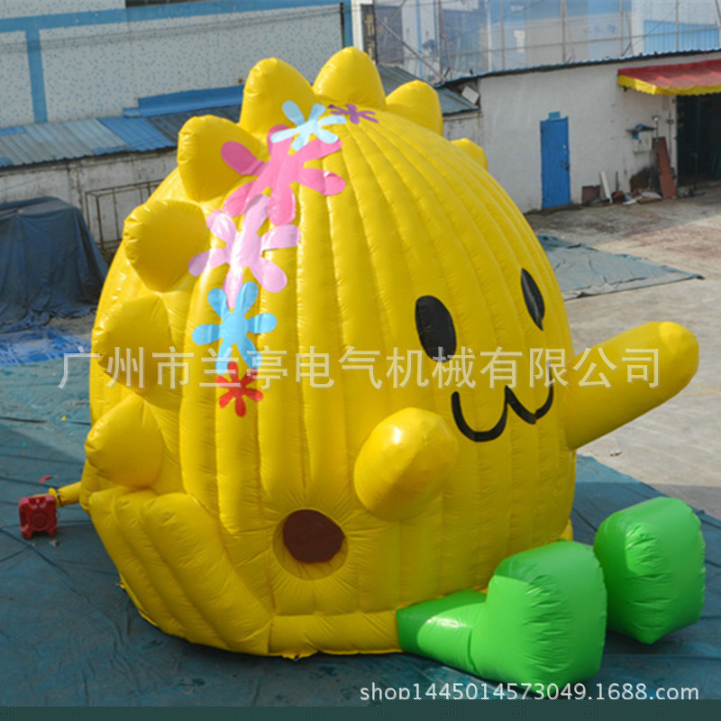 專業供應 戶外野營向日葵充氣跳床 成人小孩通用可加工定製工廠,批發,進口,代購