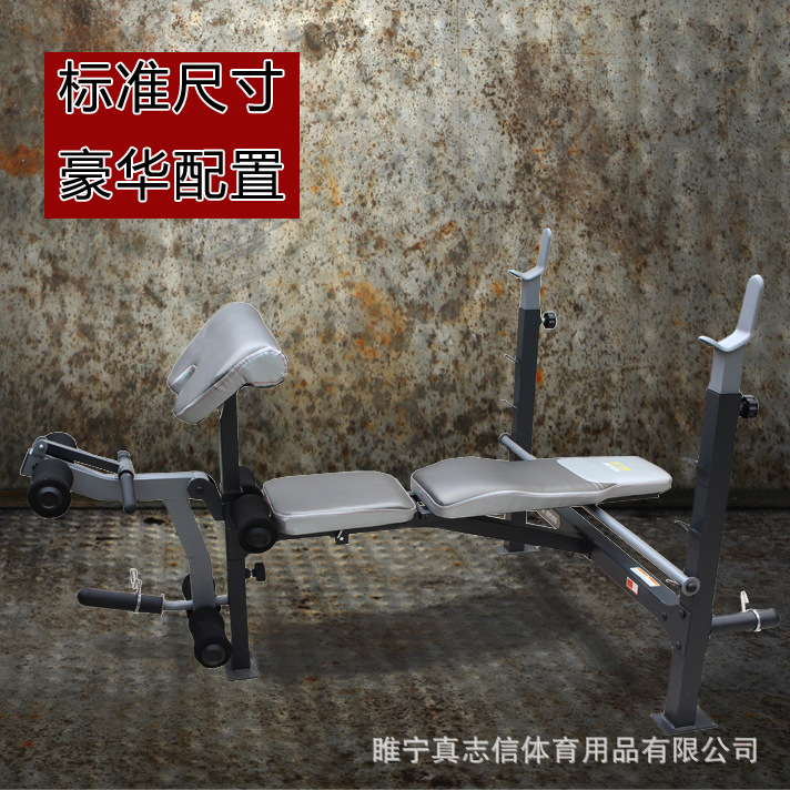 正品軍霞專業大尺寸多功能杠鈴床臥推架傢用組合健身器材一件起批工廠,批發,進口,代購