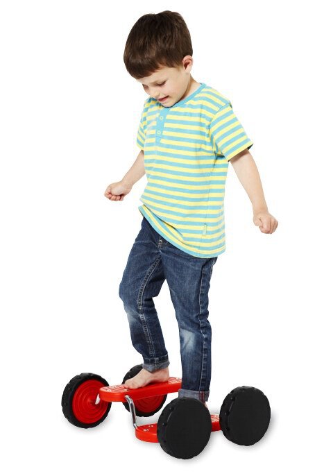 丹麥Gonge感統產品幼兒園兒童單人踩踏車加扶手平衡訓練G2131/8批發・進口・工廠・代買・代購