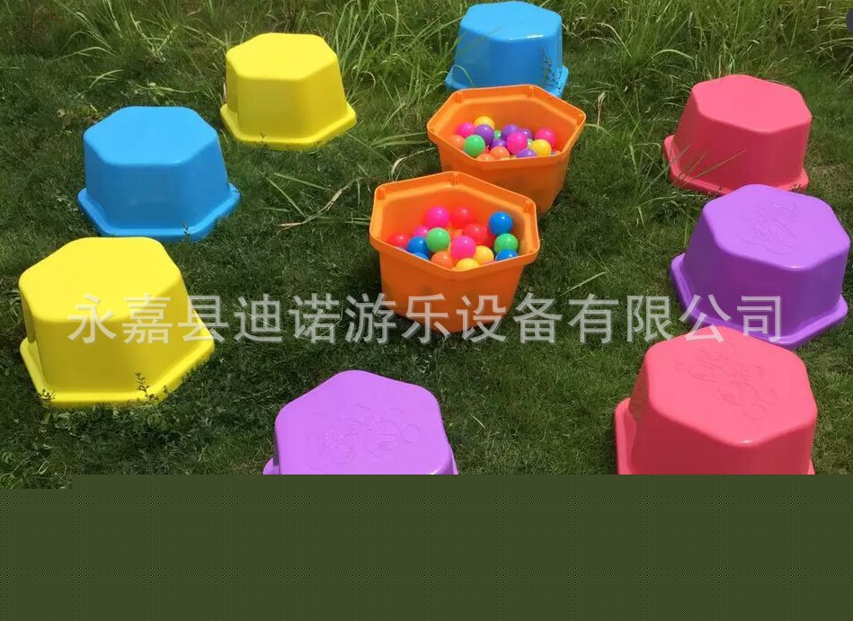幼兒園感統訓練器材 兒童親子遊戲玩具塑料梅花樁走墩過河石批發・進口・工廠・代買・代購