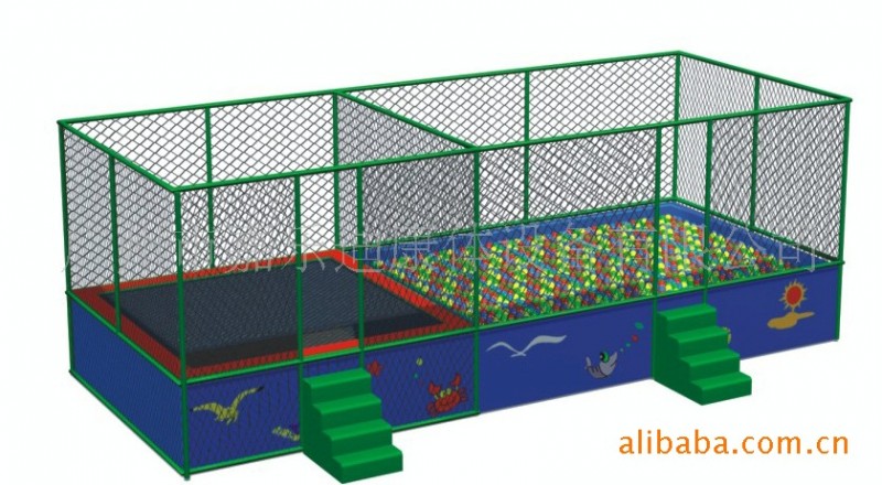 供應 進口網麵蹦蹦床 幼兒園蹦蹦床 兒童跳跳床幼兒蹦床廠傢出口批發・進口・工廠・代買・代購
