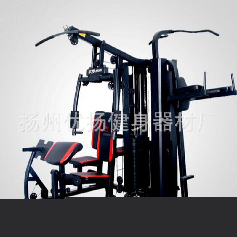 廠傢直銷綜合商用傢用健身器材組合健身用品五人站綜合訓練器工廠,批發,進口,代購
