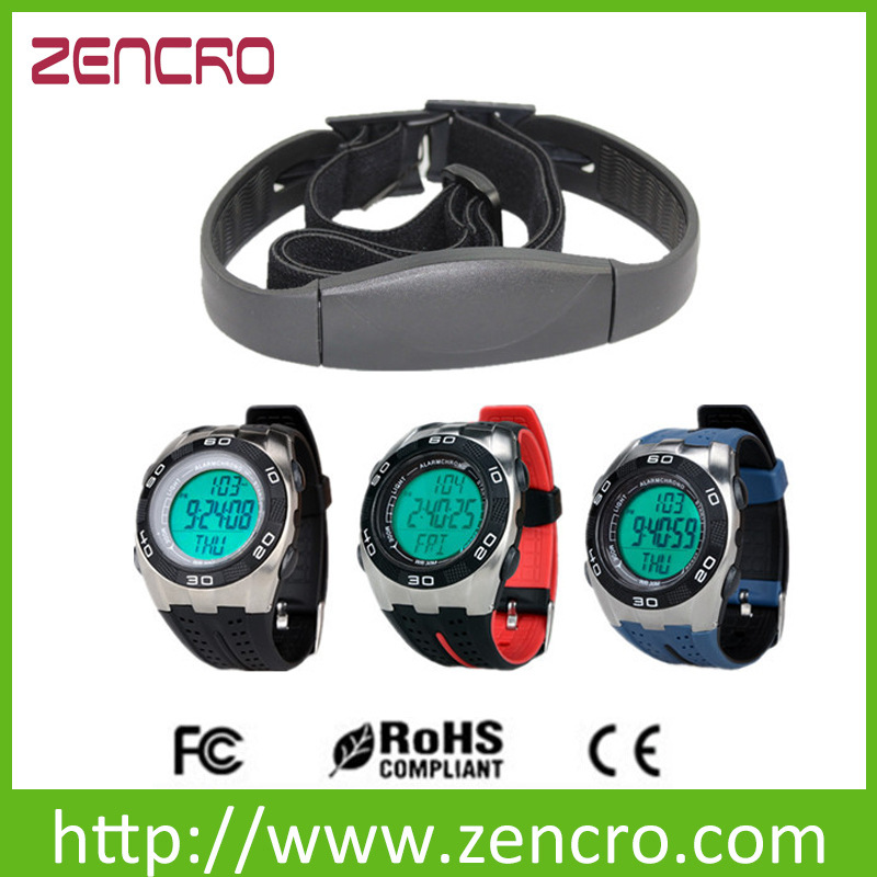 ZENCRO振科時尚高端精密搭配5.3k無線胸帶使用心率計步腕表批發・進口・工廠・代買・代購