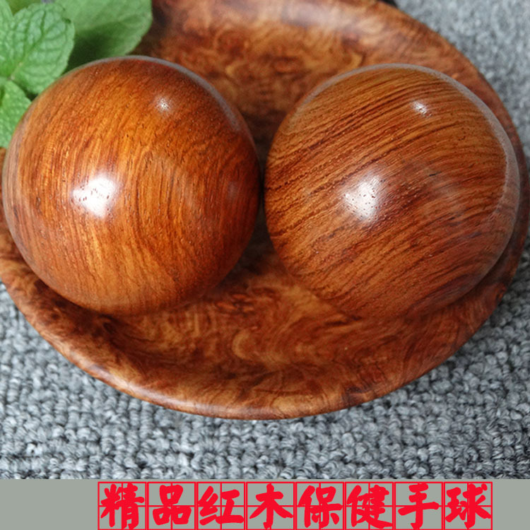 緬甸花梨木健身保健按摩球紅木保健球實物把玩送禮帶福袋子工廠,批發,進口,代購