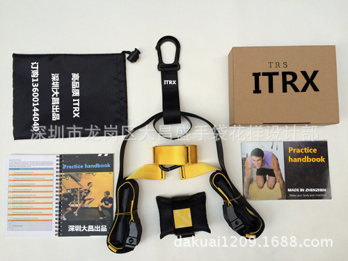 廠銷高級TRXs專業健身房新款懸掛式訓練帶系統 抗阻力拉力繩套裝批發・進口・工廠・代買・代購