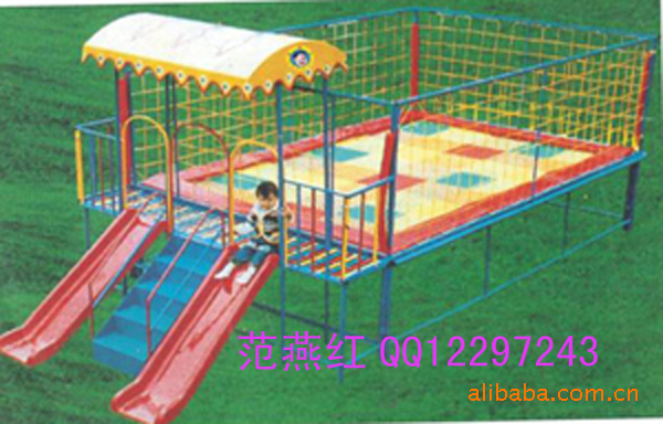 蹦蹦床 兒童蹦蹦床  遊樂設備 大型滑梯 蹦床網麵工廠,批發,進口,代購