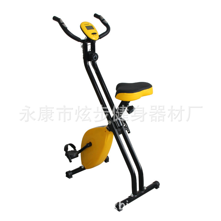 傢用室內健身織帶車，迷你動感單車，磁控靜音自行車健身器材批發・進口・工廠・代買・代購