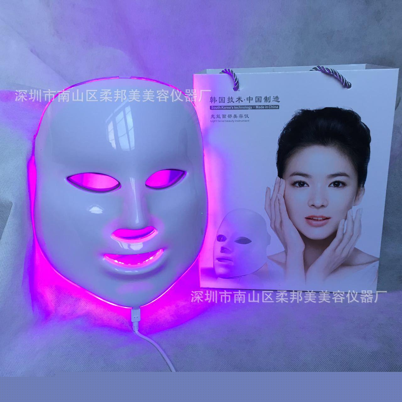 led光譜機美容機紅藍光祛痘機光動力彩光嫩膚機光子皮膚光子美膚工廠,批發,進口,代購