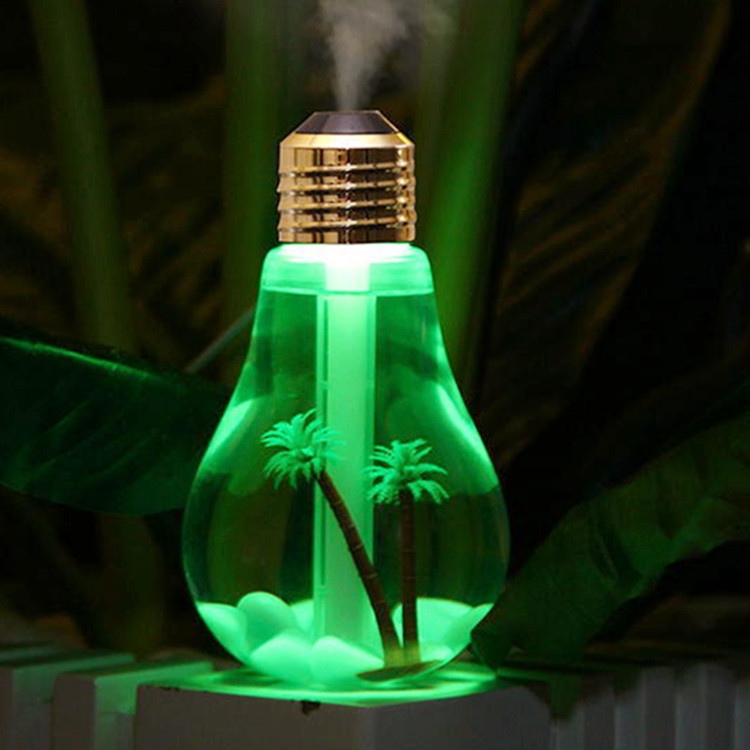 燈泡加濕器精美居傢禮品超音波納米噴霧補水機usb迷你桌麵加濕器批發・進口・工廠・代買・代購