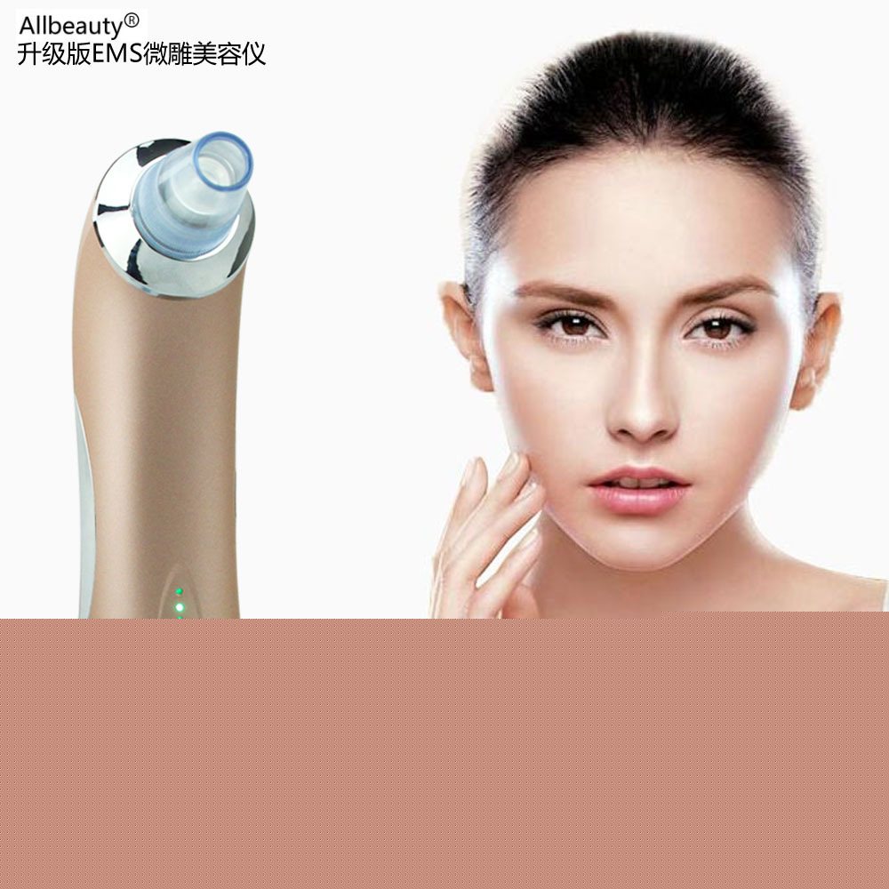 爆款升級版吸黑頭機去黑頭毛孔清潔器微晶磨皮機EMS提拉美容機工廠,批發,進口,代購